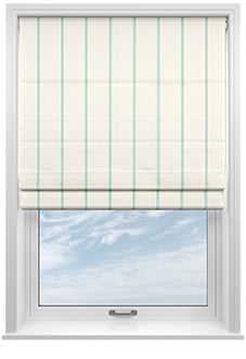 The British Stripe Co. Victoria, Brighton No.3 - Roman Blind